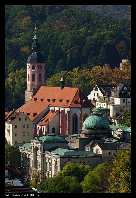 Baden-Baden: Stiftskirche und Friedrichsbad