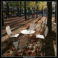 Herbst in den Kurhaus-Kolonnaden