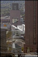 Frankfurter Messe-Torhaus, Messeturm und Festhalle