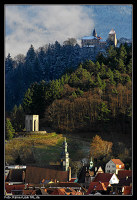 St. Jakobskirche Gernsbach, Altes Rathaus, Ehrenmal und Schloss Eberstein