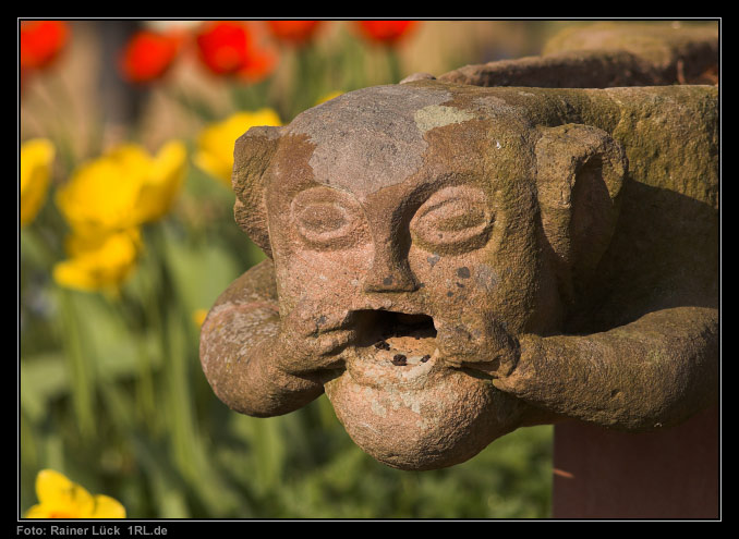 Wasserspeier im Katz'schen Garten Gernsbach