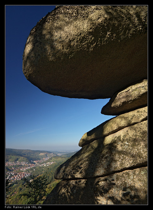 Felsen über dem Murgtal