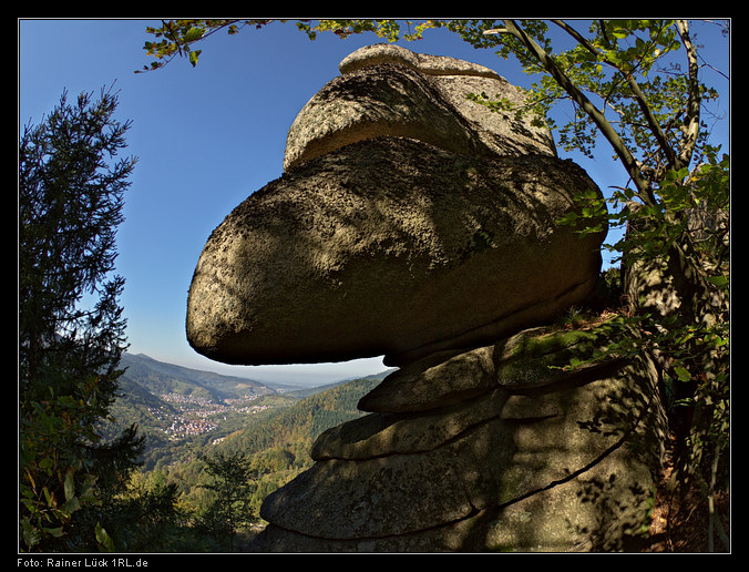 Granitfelsen bei Langenbrand